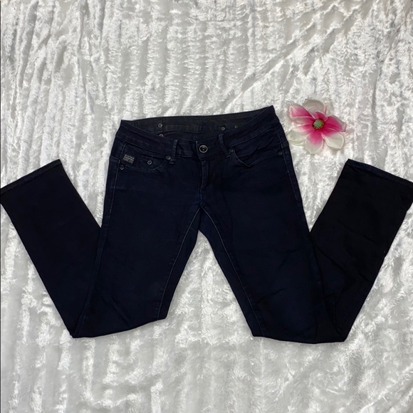 G-star Raw dark blue jeans size 28 - Picture 2 of 9